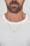 Unisex Chai Necklace in Gold by Shlomit Ofir