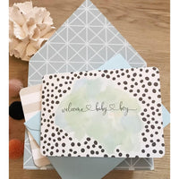 Welcome Baby Boy Card