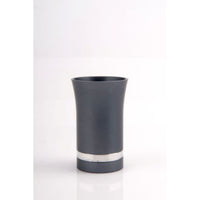 Small Kiddush Cup in Dark Grey Cup by Agayof