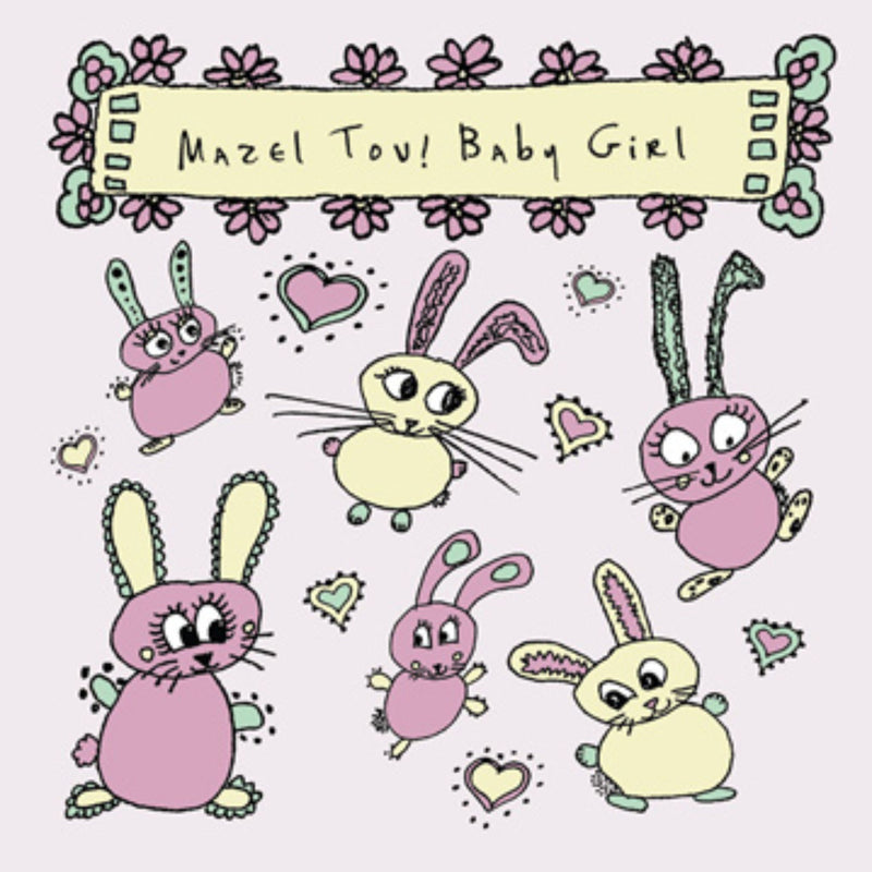 Mazel Tov! Baby Girl (Rabbits)