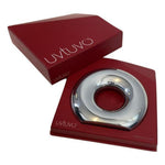 O Washing Cup (Netilat Yadayim) in Polished Stainless Steel by Uvtuvo