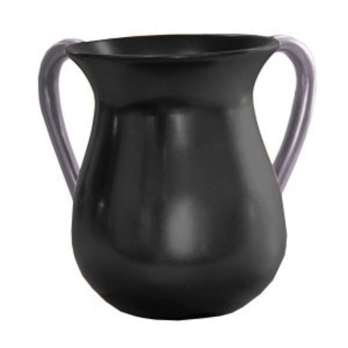 Netilat Yadayim Cup - Aluminium - Black by Yair Emanuel