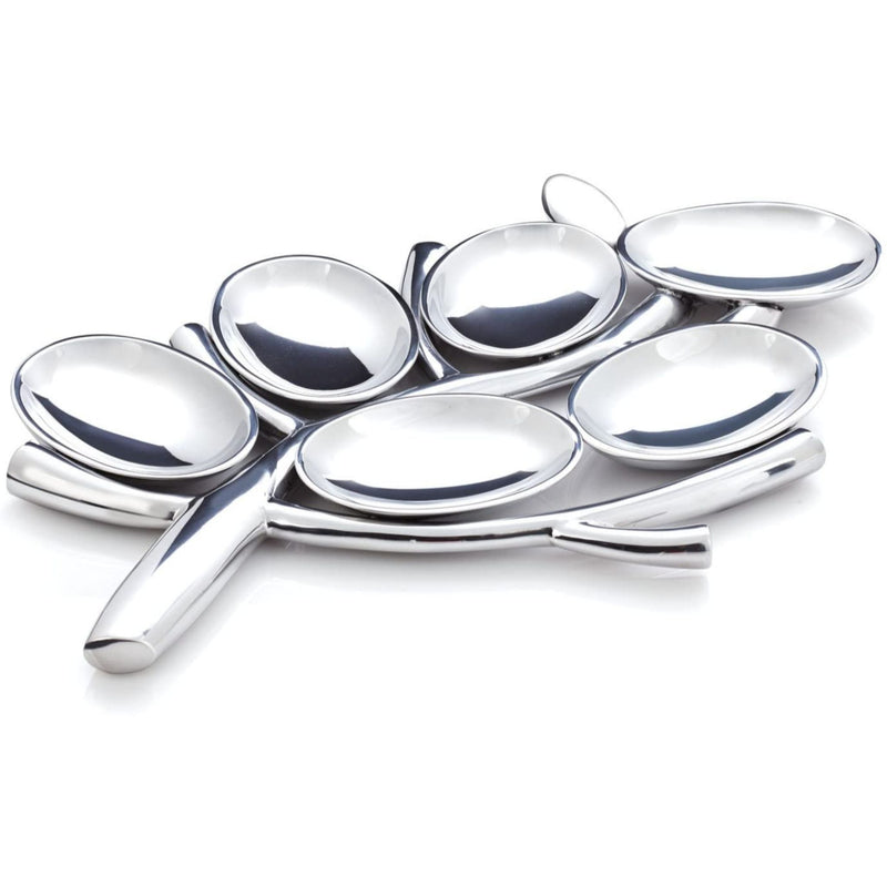 Tree of Life Seder Plate by Marilyn Davidson for Nambe