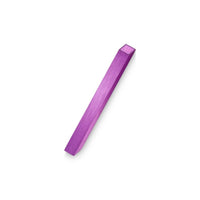 Square Shin Mezuzah in Purple / Pink by Adi Sidler