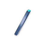 Square Shin Mezuzah in Blue/Turquoise by Adi Sidler