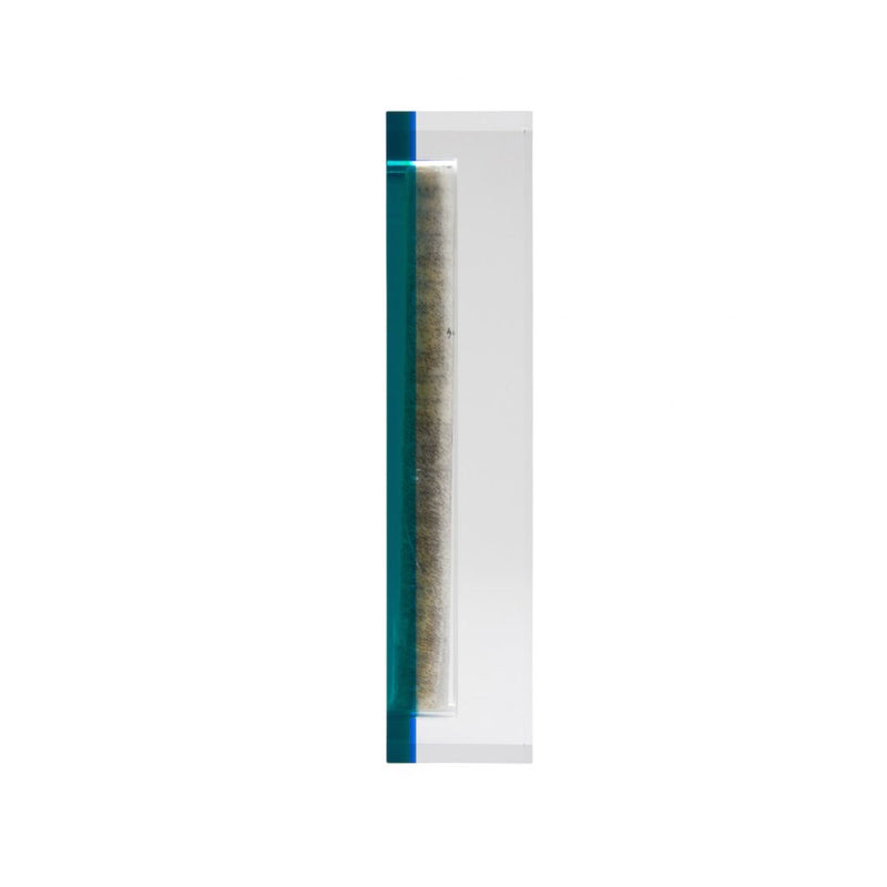 Acrylic Mezuzah in Turquoise by Apeloig Collection