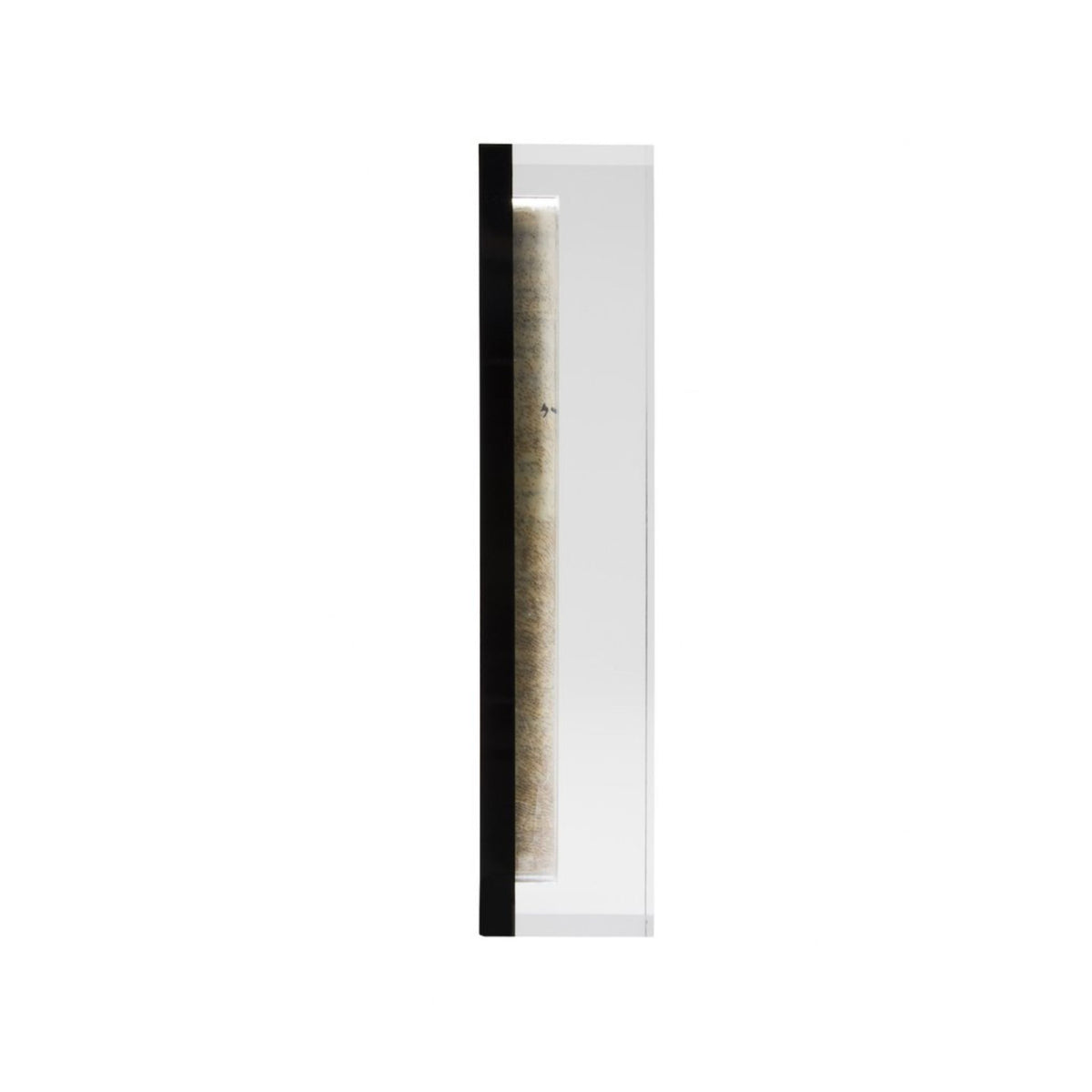 Acrylic Mezuzah in Black by Apeloig Collection