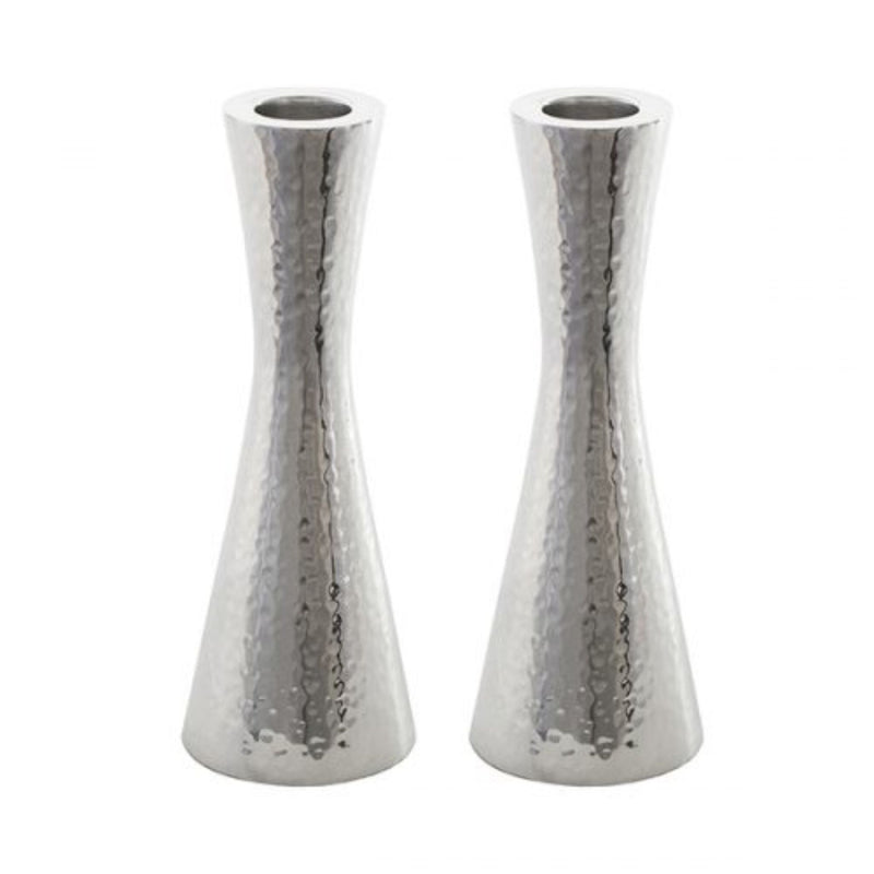 Hammered Large Candlesticks by Yair Emanuel