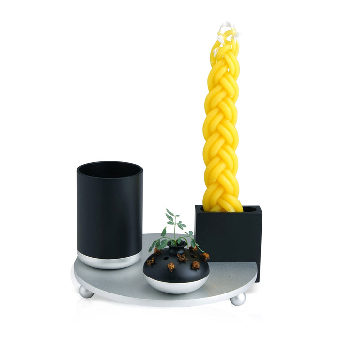 Havdalah Set in Black by Dabbah