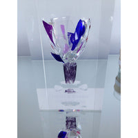 Broken Chuppah Glass Art in Lucite Cube