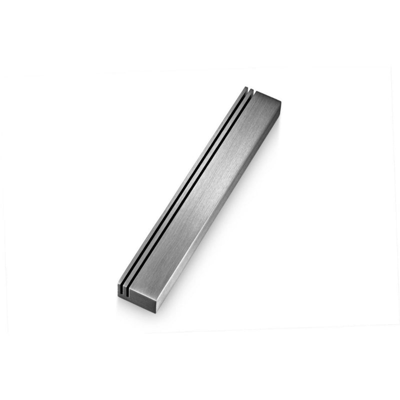 Vertical Track Mezuzah in Grey by Adi Sidler