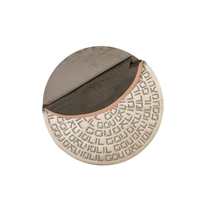 Type Matzah Cover in Gold by Apeloig Collection