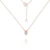 Delicate Hamsa & Chain Gold Necklace by Penny Levi