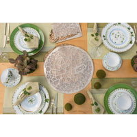 Geometric Matzah Cover in Silver by Apeloig Collection