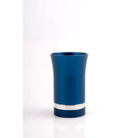 Small Kiddush Cup in Navy Blue by Agayof