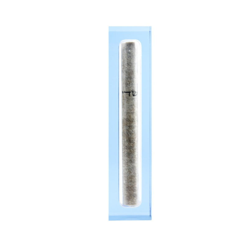 Acrylic Mezuzah in Baby Blue by Apeloig Collection
