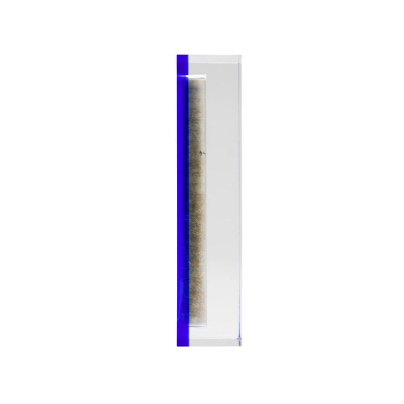 Acrylic Mezuzah in Blue by Apeloig Collection
