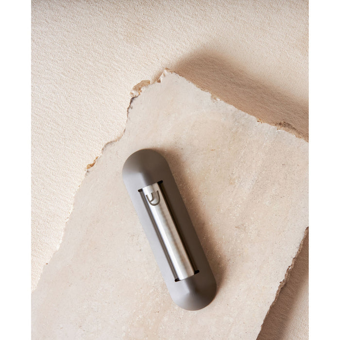 Shelter Mezuzah in Noir by Via Maris