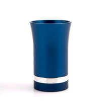 Small Kiddush Cup in Navy Blue by Agayof