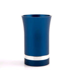 Small Kiddush Cup in Navy Blue by Agayof