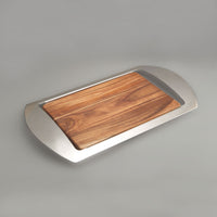 Rectangle Challah Board by Nambe