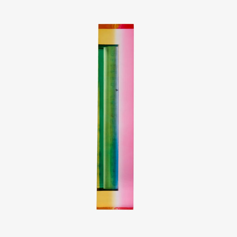 Acrylic Mezuzah in Rainbow by Apeloig Collection