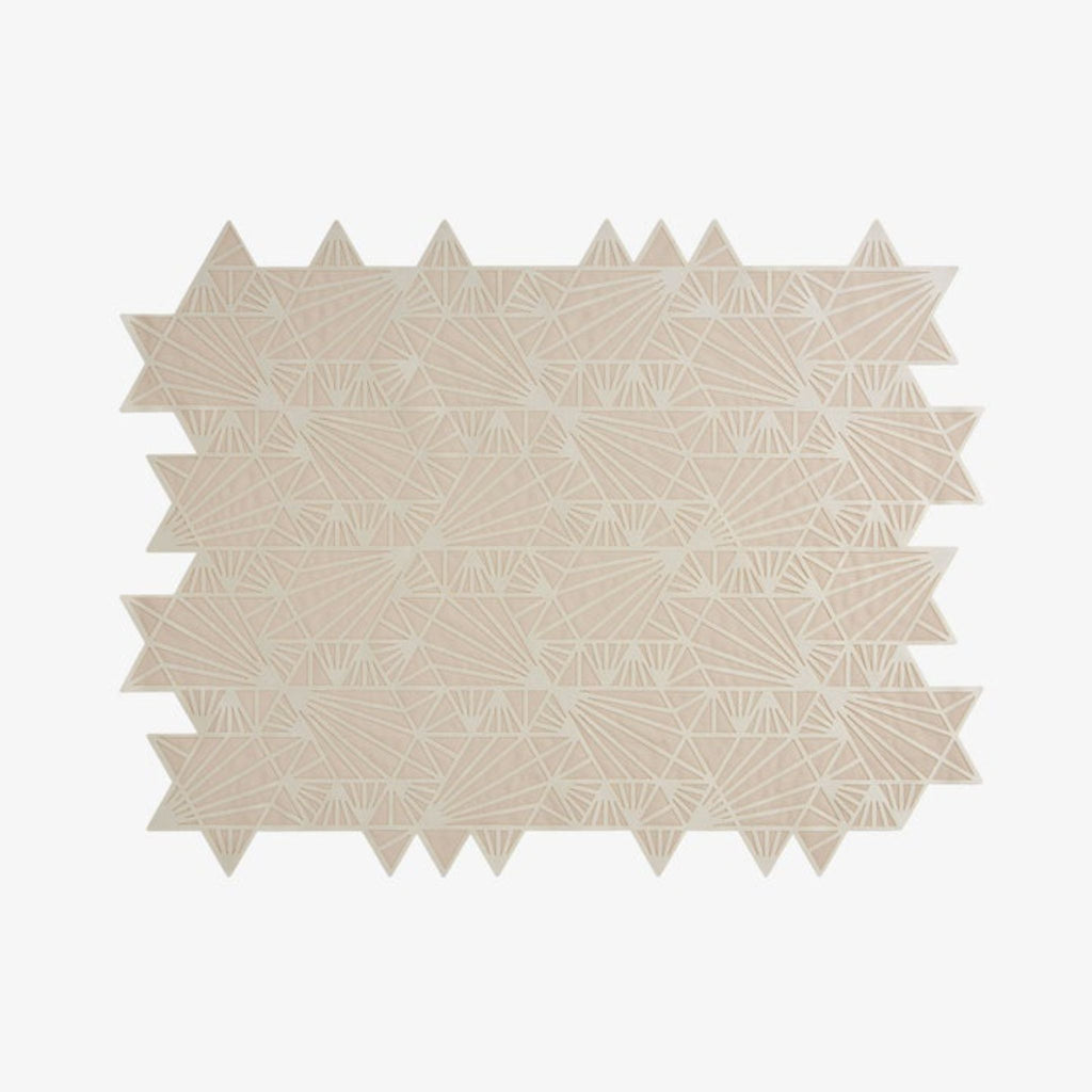 Magen David Challah Cover in Cream by Apeloig Collection
