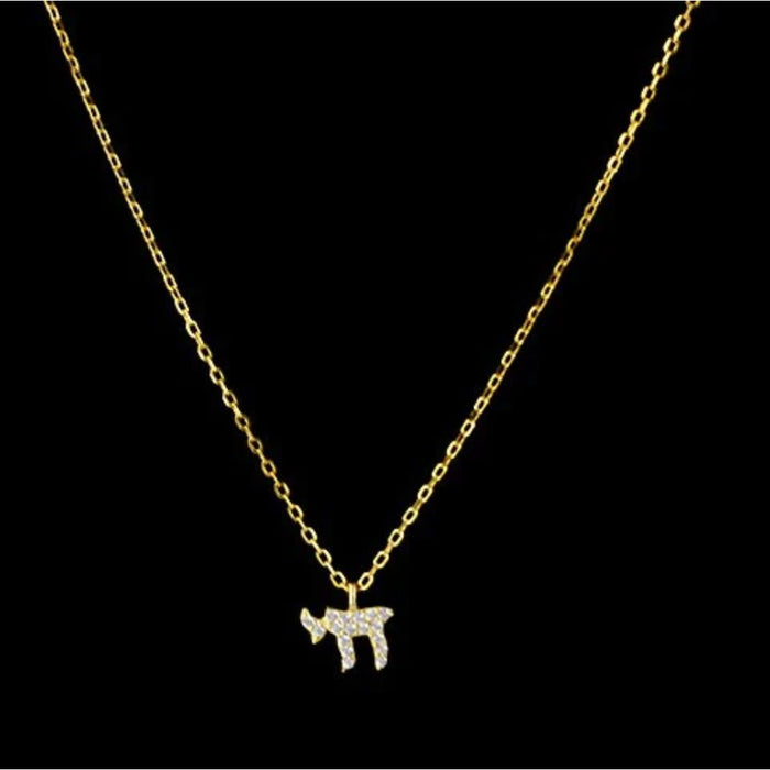 Chai 'Life' Necklace in Gold by Penny Levi