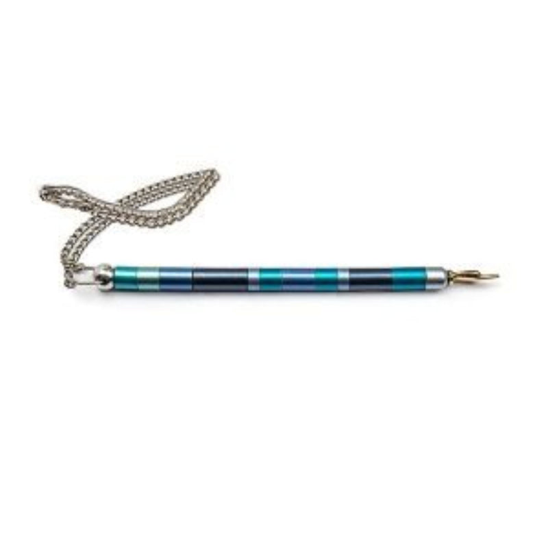 Striped Torah Pointer in Blues by Yair Emanuel