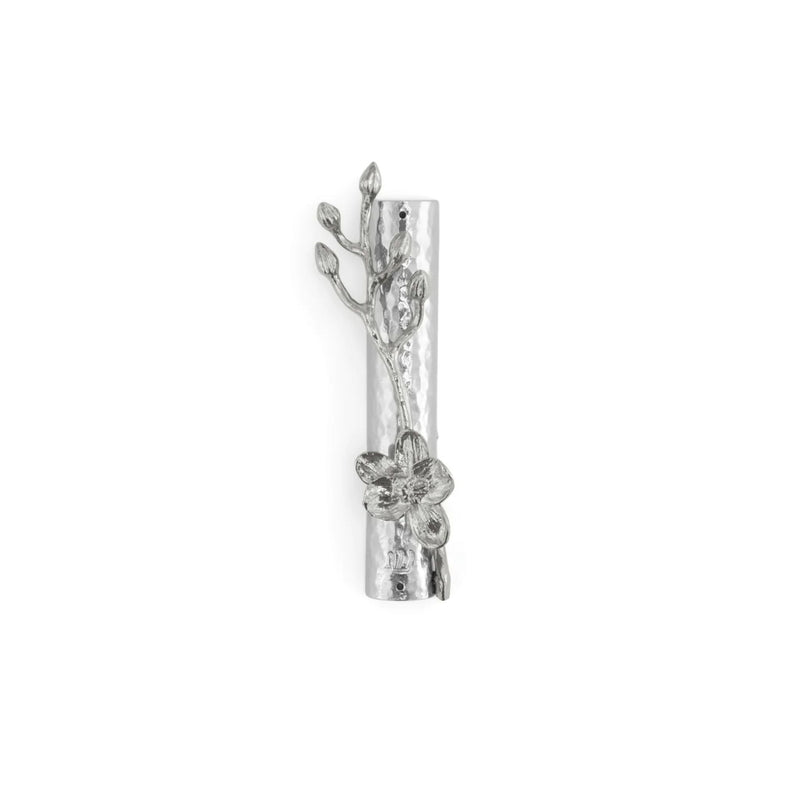 White Orchid Mezuzah by Michael Aram