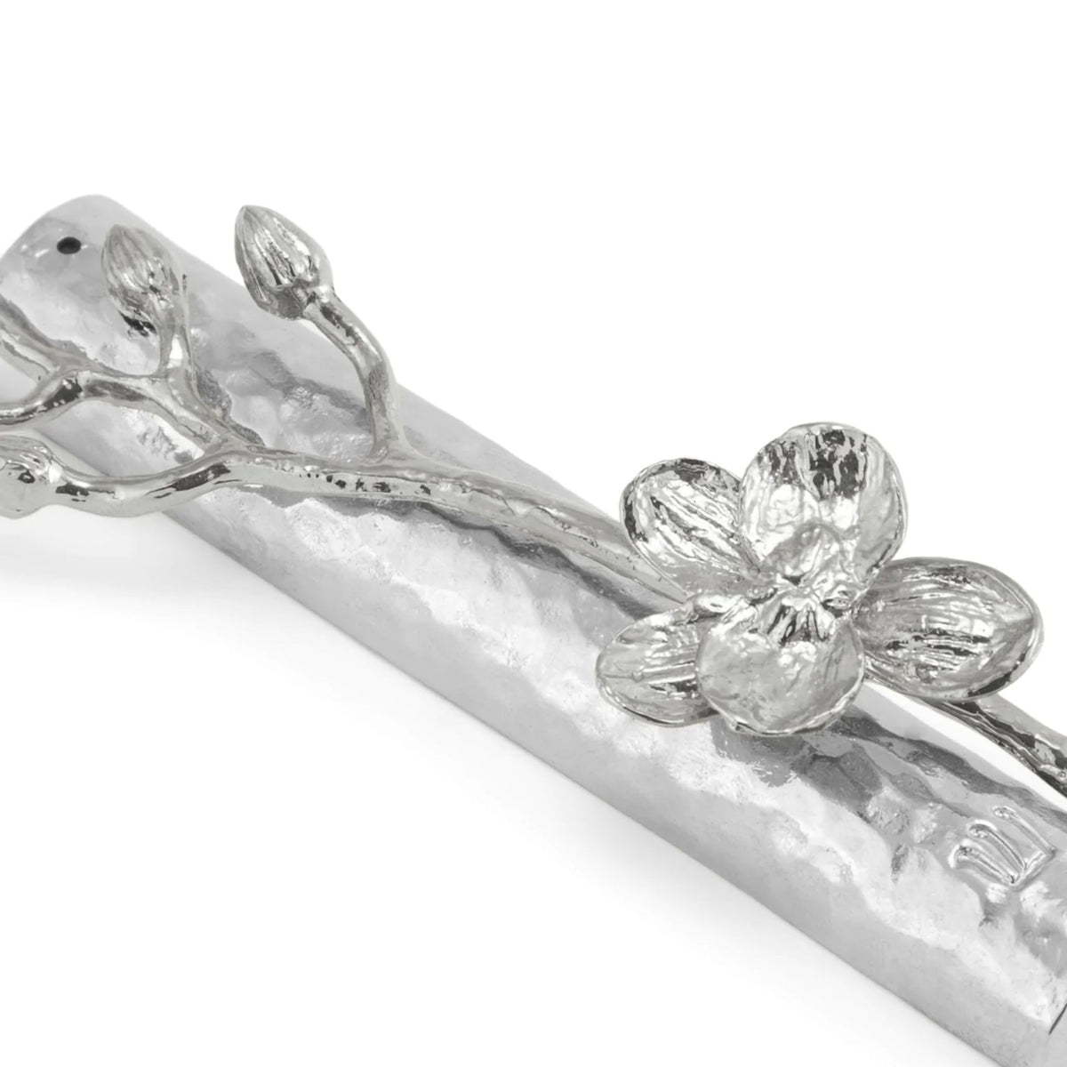 White Orchid Mezuzah by Michael Aram