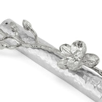 White Orchid Mezuzah by Michael Aram