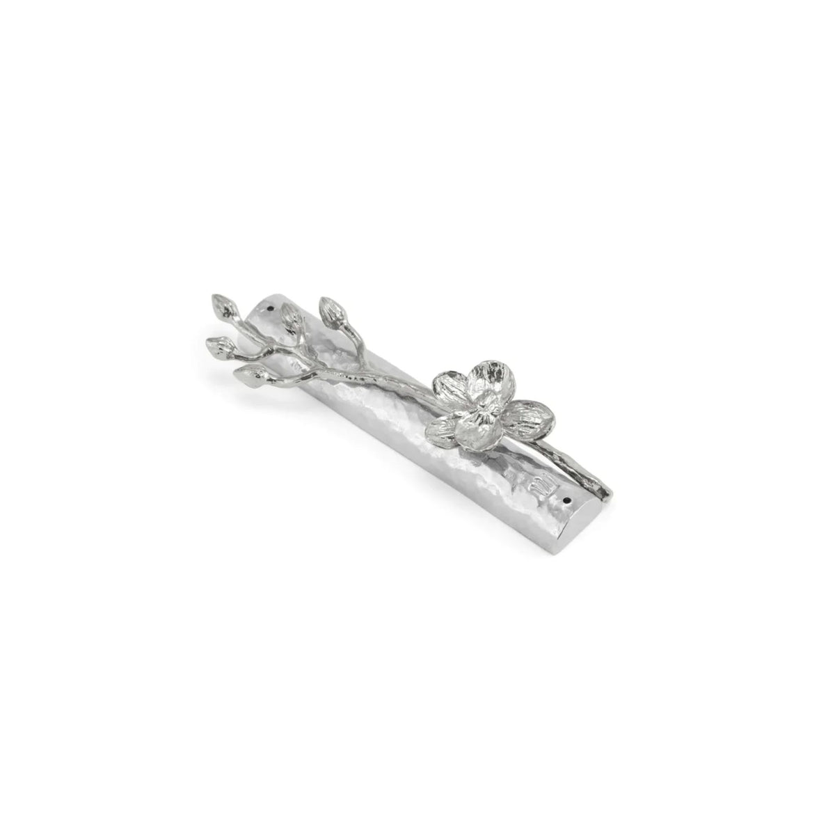 White Orchid Mezuzah by Michael Aram