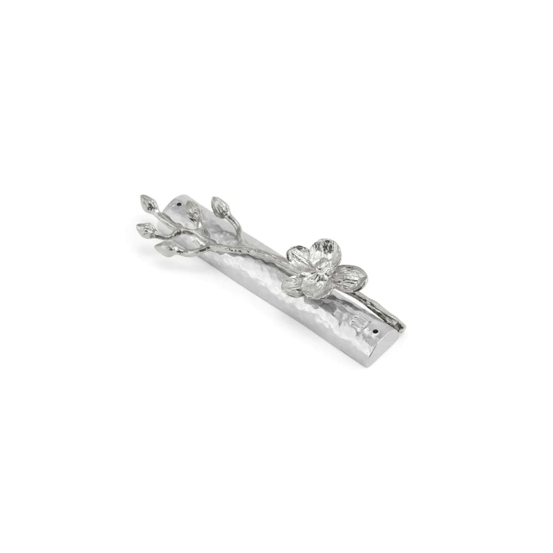 White Orchid Mezuzah by Michael Aram
