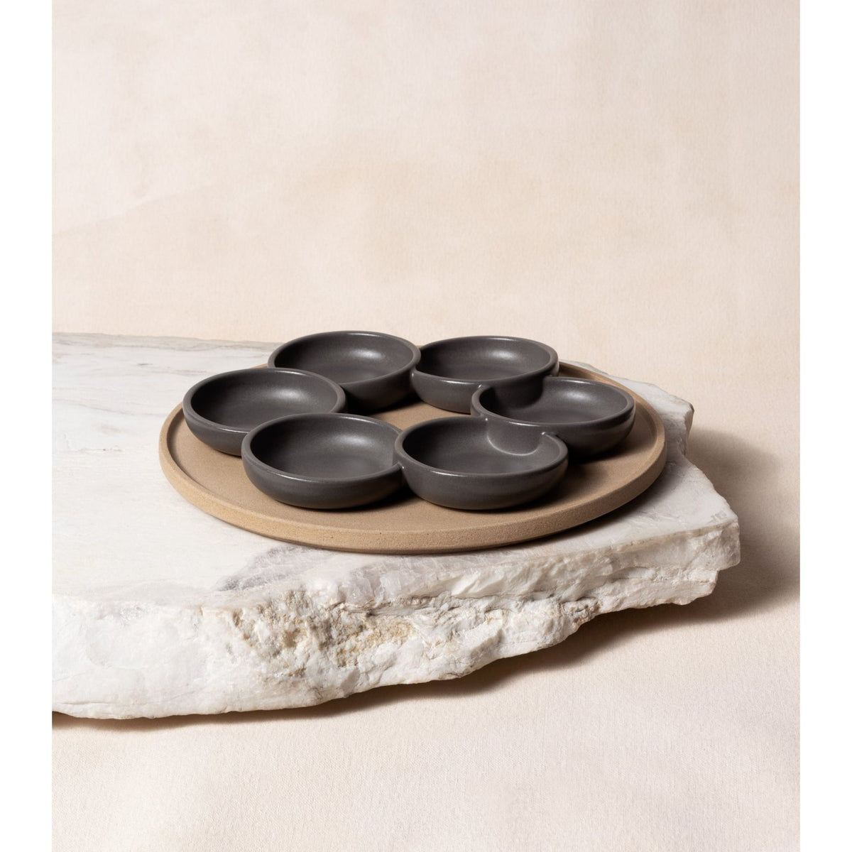 Stoneware Seder Plate by Via Maris