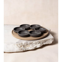 Stoneware Seder Plate by Via Maris
