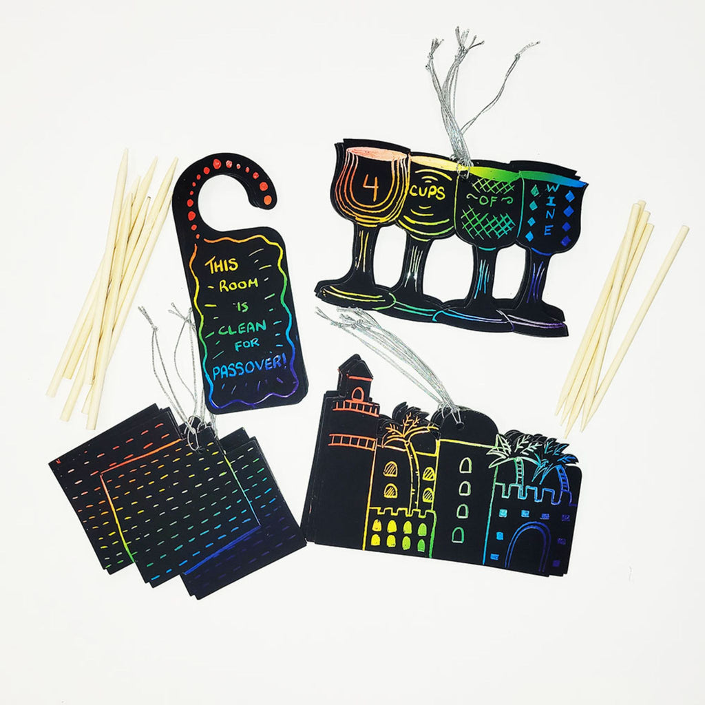 Passover Scratch Paper Kit