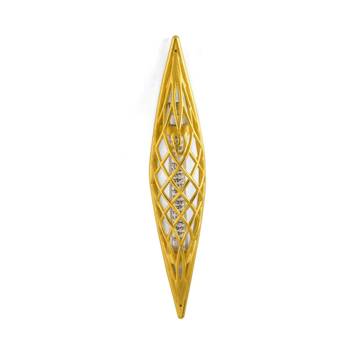 Noah Mezuzah in Gold by Joy Stember