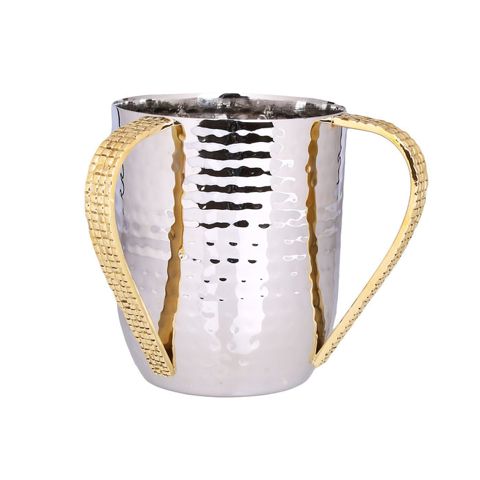 Stainless Steel Wash Cup With Mosaic Handles