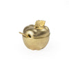 Mini Gold Apple Bowl with Spoon by Quest Collection