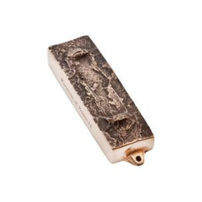 'From This Home' series Warszawa, ul. Próżna 14 - A Bronze Cast Mezuzah by Mi Polin